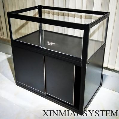 Display Folding Showcase/Foldable Aluiminum Glass Showcase/Exhibition Case Can Be Rented