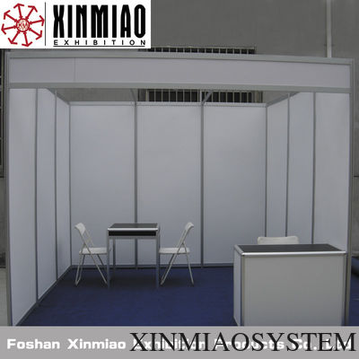 3X3 Shell Scheme Stand(built by upright extrusion,beam extrusion,panels, tension lock)