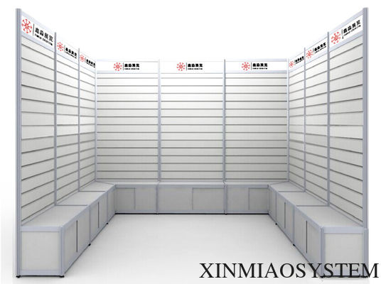 slot board for conton Fair, Aluminum grooved board for exhibition booth