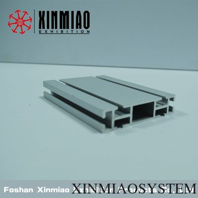 Beam Extrusion/70mm Aluminium profiles for exhibition stand,6 system grooves one side