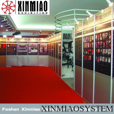 R8 Wall Panel with Curved Fascia, Temporary exhibition board Wall Panel For Event,Aluminum Wall Panel Partition Supplier