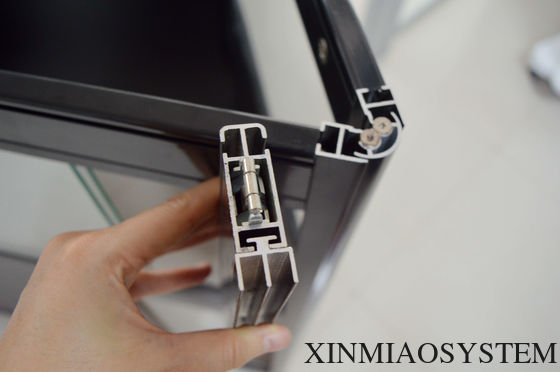 Short Foldable Aluminum Glass Showcases,Aluminum Jewellery Showcase Counter Display&promotion,