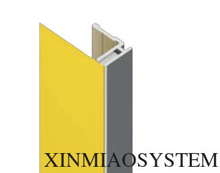 M1322 Adaption Profile of 40-80-100MM Maxima system,Tension fabric extrusion