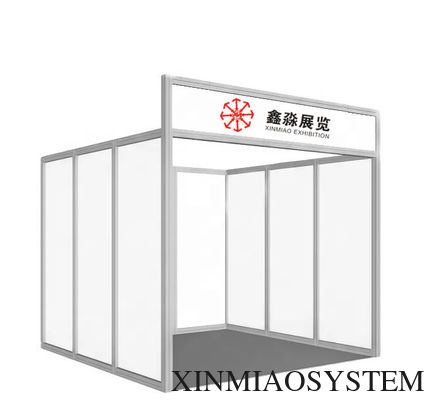 Modular aluminum exhibition booth, portable exhibition booth aluminum made display booth for tradeshow event