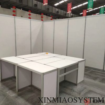 Folding desk specially widly used as the front desk of a exhibition booth,free of tool dispay deks