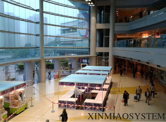 Aluminum Removable Mall Exhibit shelf Display Stand For Event Display/Sell/Promotion