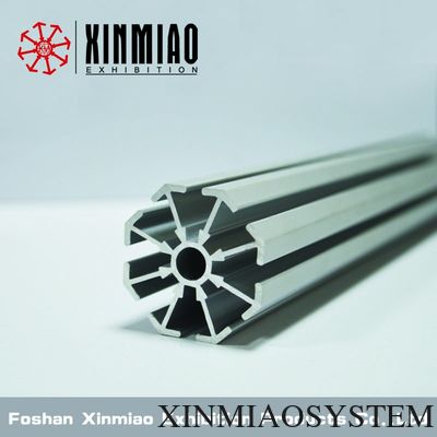 Beam Extrusion/70mm Aluminium profiles for exhibition stand,4 system grooves one side