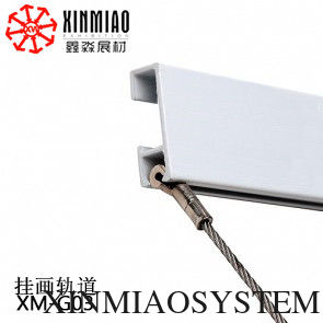 adjustable wire for Hanging Rails Gallery art hanging system