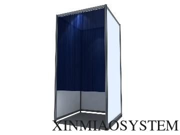 Voting booth exhibition booth display