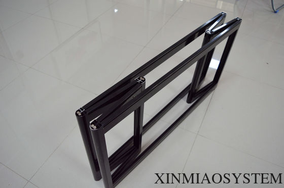 Short Foldable Aluminum Glass Showcases,Aluminum Jewellery Showcase Counter Display&promotion,