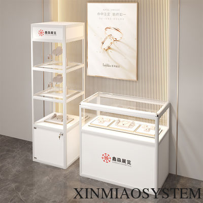 Customizable Weight Capacity Display Showcase in Wood/Metal for Your Requirements