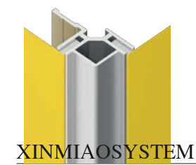 M1322 Adaption Profile of 40-80-100MM Maxima system,Tension fabric extrusion