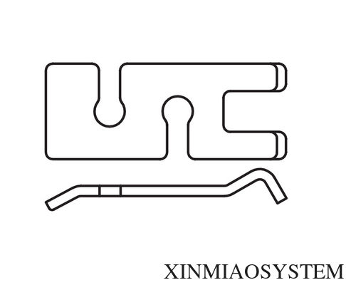 M1322 Out Conner Adaption Profile of 40-80-100MM Maxima system,Tension fabric aluminum extrusion