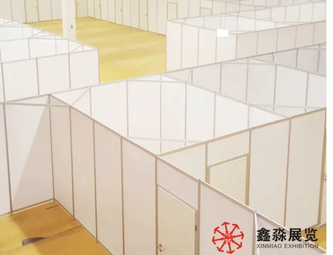 Xinmiao Customized Shell Scheme Booth 2 by 2m for Exhibition and Event